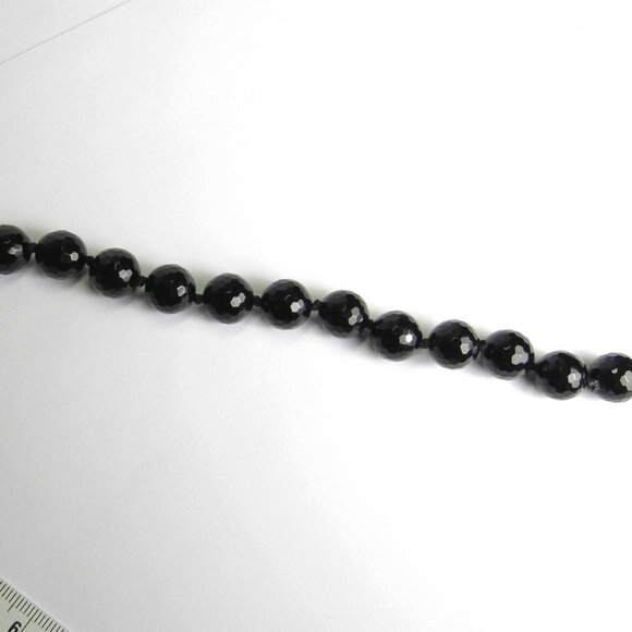 13.87 CTW Black ONYX 10KY GOLD Briolette Bracelet - Picture 7 of 7